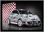 Abarth 500, Szachownica, Startowy, Numer